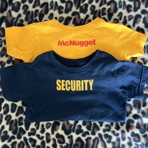 Lot of 2 Club Huey Dog Tee Shirts Size L